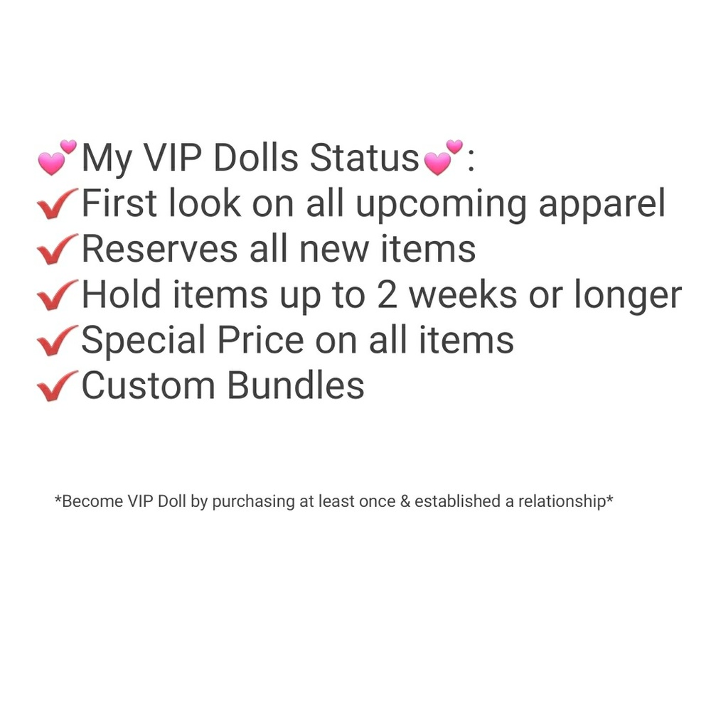 •Sneak Peek Upcoming // Reserve For VIPDolls • - Picture 1 of 8